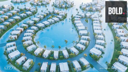 Prime Townhouse 130m  for Sale facing lagoon and green spaces in Azzar Islands  – North Coast- Reedy Group