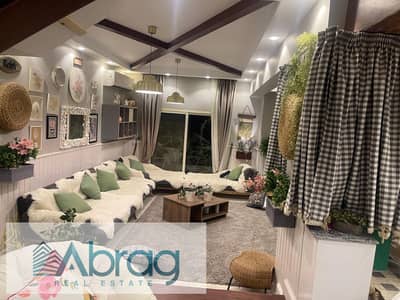 Fully Furnished Duplex For Rent with 50m Garden Rius Compound Mountain View Park October