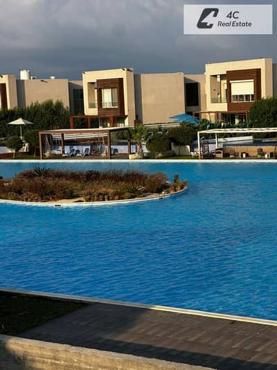 باقل من سعر الماركت – واتر فيلا – ريسيل -760م– Hacienda Bay – الساحل الشمالي-Open view landscape-بتقسيمه مميزة-جاهز للمعاينه و الاستلام