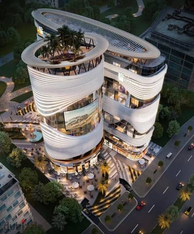 مكتب للبيع 21م في بالما مول العاصمة الادارية  Palma Mall New capital بقسط شهري 15,750 الف فقط