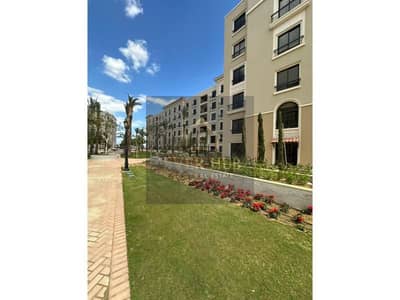 Apartment for sale in Village West Zayed Compound, 149 sq m, special price, 3 bedrooms, sold finished with air conditioning, installments available