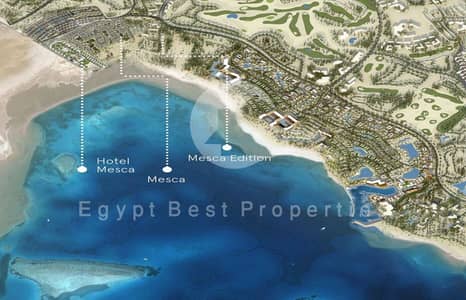 شاليه بإطلالة كاملة على البحر للبيع في ميسكا - خليج سوما - بأقل دفعة أولى