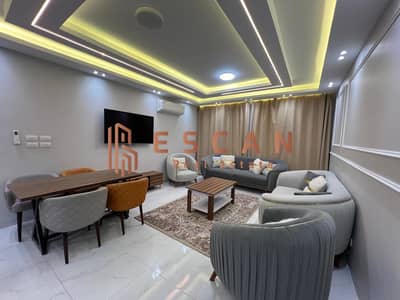 شقة مفروشة للايجار فى مدينتى B11 فرش مودرن قريبة من الخدمات والمسجد موقع مميز فيو وايد جاردن