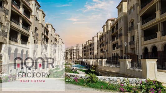 Immediate delivery penthouse with a 10-year payment plan in Rock Vera Compound, in front of Hyde Park, at a very attractive price.