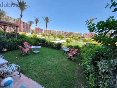 شاليه ارضي بحديقه خاصه في بورتو جولف مارينا ، porto golf marina , aqua
