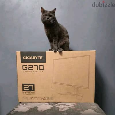 Gigabyte G27Q 2k 144Hz ديد بيكسل واحد ضمان محلي