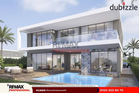 Directly overlooking the sea with installments over 5 years, chalet in the North Coast**