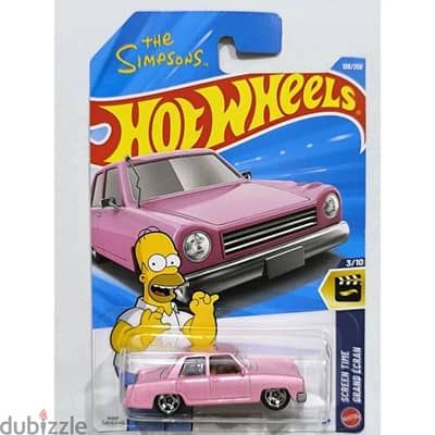 hotwheels , the simpsons
