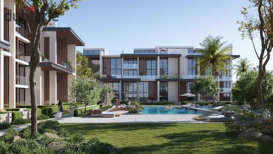 For sale fully finished duplex in Pyramids Heights, with a very distinctive view, next to New Giza