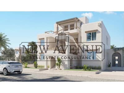 شاليه جاردن كورنر جاهز للاستلام تشطيب كامل موقع مميز فرصة قوية للسكن والاستثمار في هاسيندا ويست بالساحل الشمالي Hacienda West