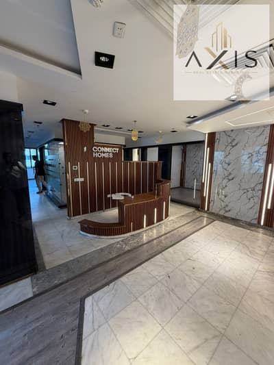 Office for rent at an amazing price, 240 square meters, in Beverly Hills The Polygon el sheikh zayed