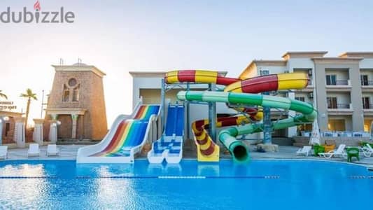 شالية للايجار ارضي بجاردن قرية لاسرينا