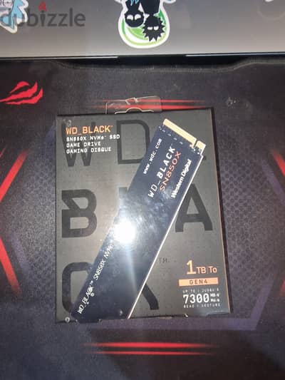 WD_BLACK ssd 1 TB with heatsink