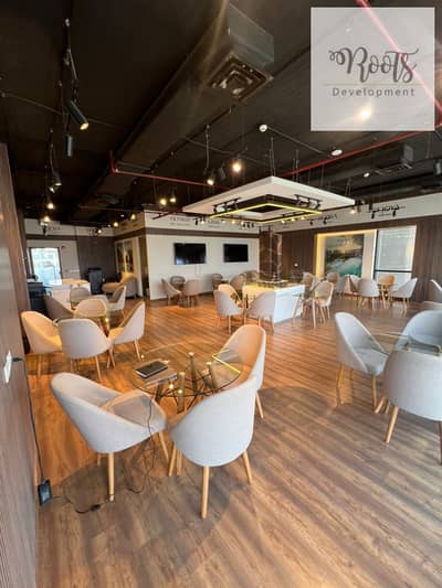 For Sale Fully Finished Administrative Office, in a prime location, in North Plus Mall - New Cairo