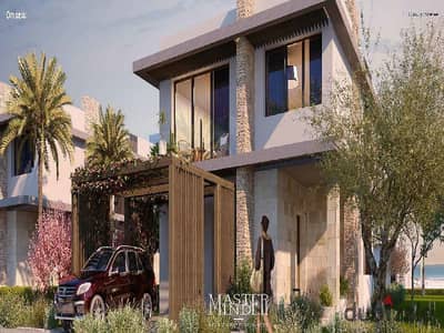 تاون هاوس على اللاجون مباشرة للبيع مع اقساط حتى 2030 في سيلفر ساندز الساحل الشمالي من اورا للتطوير العقاري