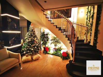 فيلا استاندالون 400 متر للإيجار المفروش في كمبوند ستون بارك - القاهرة الجديدة - التجمع الخامس