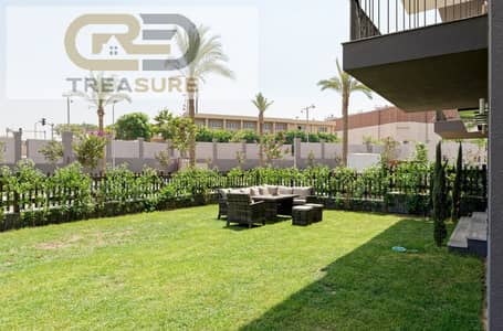 furnished Apartment with garden for rent in Cairo Festival City - Aura - new cairo