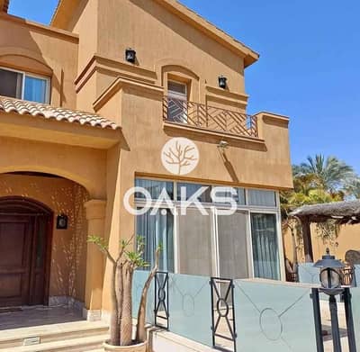 Villa for sale in Swan Lake Hassan Allam compound in new cairo and near to El-Rehab city and directly on Suez road