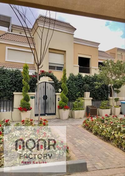 Amazing villa opportunity near the New Administrative Capital and Suez Road in Sarai Compound, with only a 10% down payment.