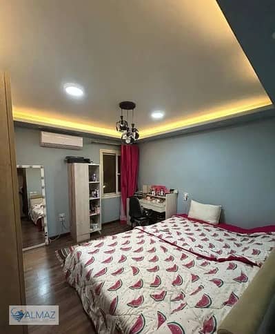 Furnished 155 sqm apartment for rent in Highland Park Compound, Fifth Settlement, near the American University in Cairo (AUC).
