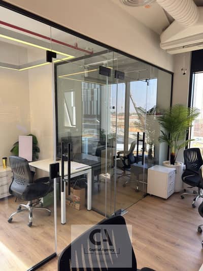 135  office for rent 135 sqm , fully finished with air conditioning, in Hyde Park, near Mivida, EDNC SODIC, Fifth Settlement