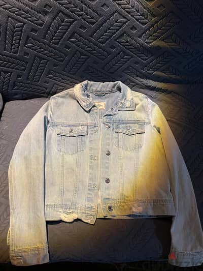 Female Jeans jacket guess large size