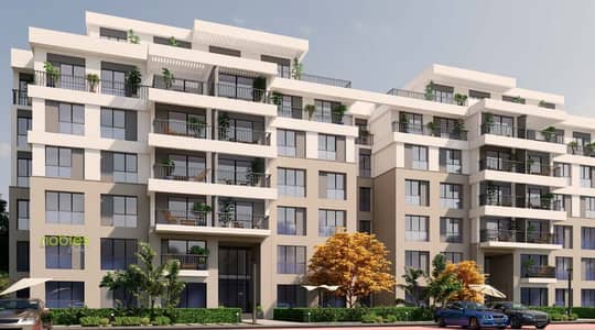Apartment for sale overlooking the street with an open view in Mostakbal City - Talda Compound