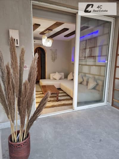 Lowest price in the compound cabin resale sea view immediate Hacienda Bay North Coast fully finished  with air conditioning