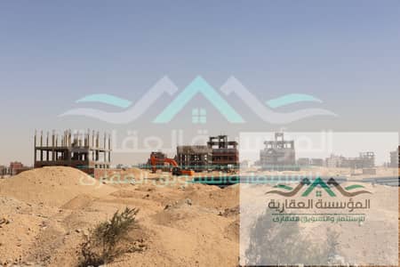 ارض للبيع في احياء اكتوبر الجديدة بالقرب من كومبند بادية بالم هيلز