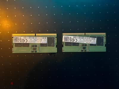 Samsung DDR5 Laptop RAM 16GB Kit 2×8GB 4800MHz