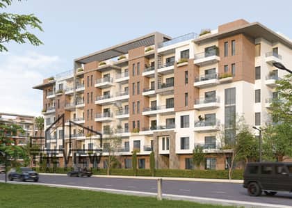شقه للبيع بجاردن امامي  في حدايق اكتوبر استثمار او سكن كسبان في كمبوند فيوري FIORI Compound قل فتره استلام موجوده واطول  مده سداد
