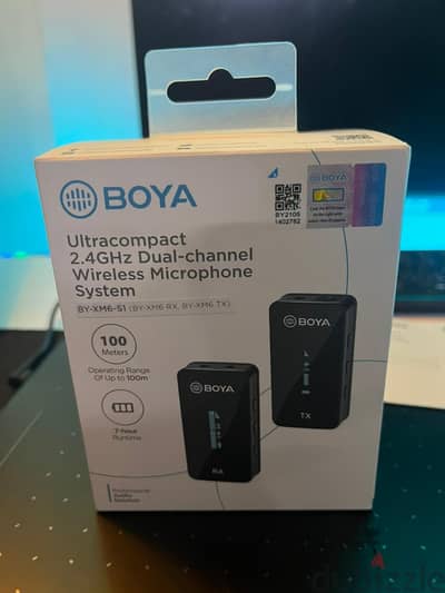 BOYA BY-XM6-S1 Wireless Microphone System