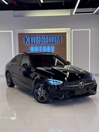Mercedes Benz c 200AMG وكيل 2024