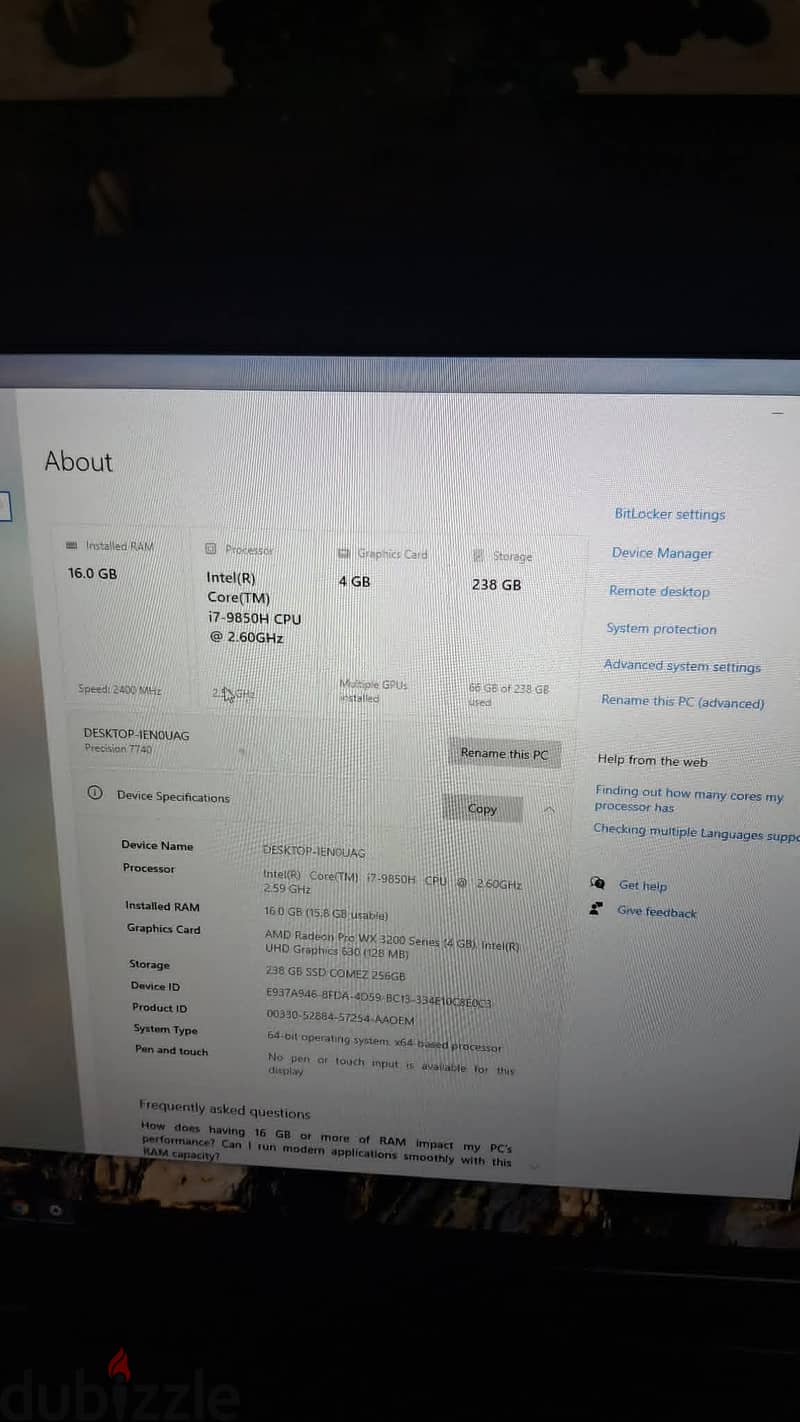 dell precision 7740 17 2