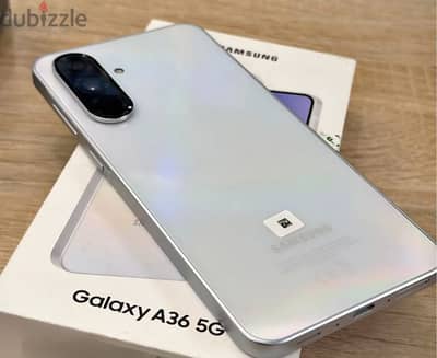 سامسونج A36 5G كسر زيرو بحالة الفابريكا - لون أبيض (128G/8RAM) بالضمان