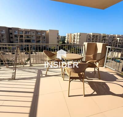 Fully-Furnished With ACs 2 Bedrooms Chalet For Rent Very Prime Location In Marassi North Coast- Lowest Price