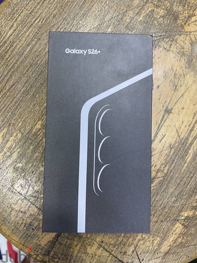 Galaxy S26 Plus dual sim 256/12G Black جديد متبرشم