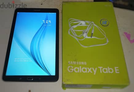 تابلت Samsung Galaxy Tab E بحالة ممتازة – شاشة كبيرة وبطارية قوية