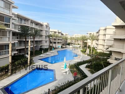 شاليه 130م مباشر علي حمام السباحة موقع متميز جدا مراسي مارينا Marassi Marina