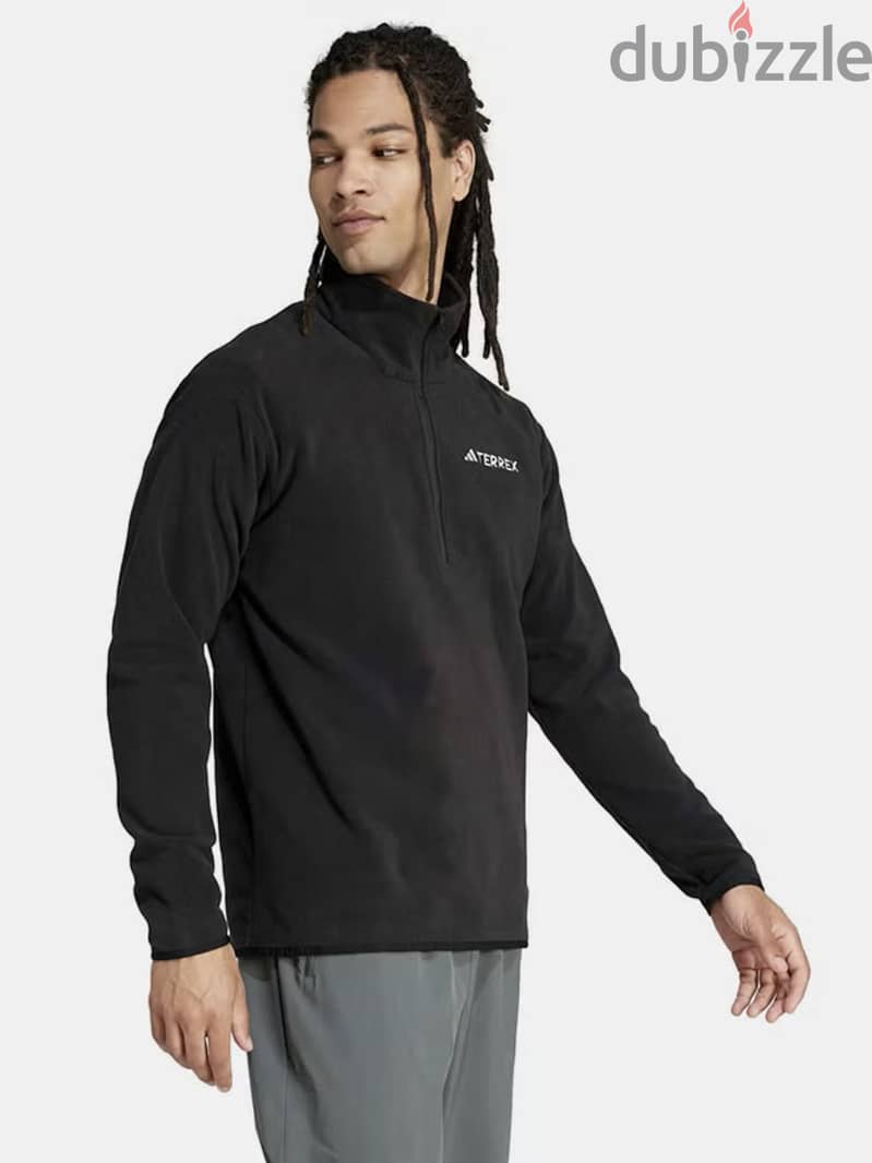 New adidas Terrex Multi Essentials 1/2 Zip Fleece Jacket 2