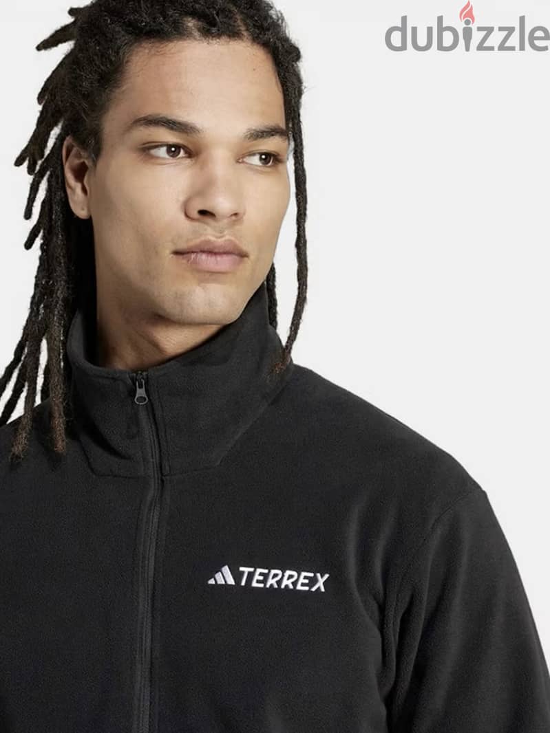 New adidas Terrex Multi Essentials 1/2 Zip Fleece Jacket 3