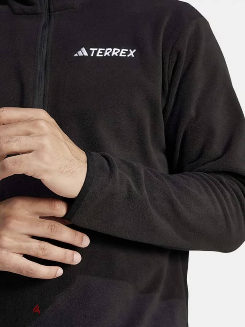 New adidas Terrex Multi Essentials 1/2 Zip Fleece Jacket 4