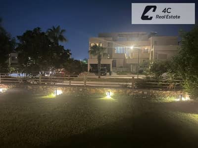 باقل من سعر الماركت جونيور شاليه ارضي بجادن تشطيب كامل بالتكييفات Open view ريسيل في هاسيندا باي الساحل الشمالي  جاهزة للمعاينه و الاستلام
