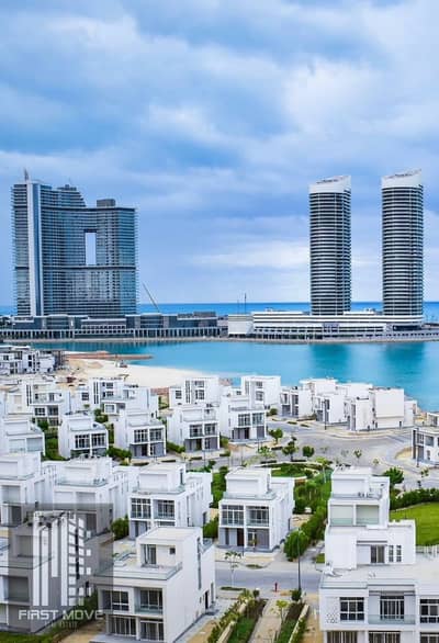 Sign up with a 5% deposit and receive immediately a fully finished, super-luxurious ready-to-move-in apartment in Mazarine El Alamein North Coast