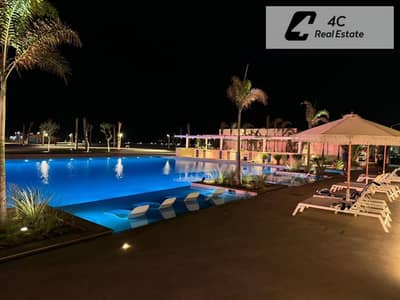 باقل من سعر الماركت شاليه  ريسيل Sea Shore الساحل الشمالي راس الحكمهprime location-بتقسيمه مميزة-جاهز للمعاينه-بمقدم و تكمله اقساط بدون فوايد