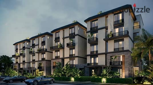 Corner apartment for sale - pool view in Telal east
