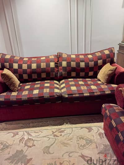 Used Burgundy Sofa