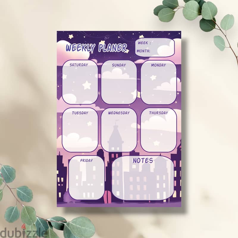 weekly planner 1