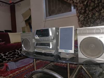 سامسونج صب وومسرح يد4500wيعنلى  فلاشه بلوتس وراديو بالريموت