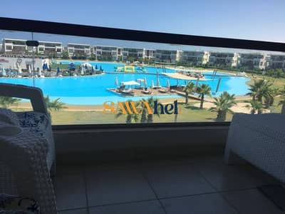 شاليه مميز جدا علي بحيرة كوستا للايجار بقريه امواج سيدي عبدالرحمن
